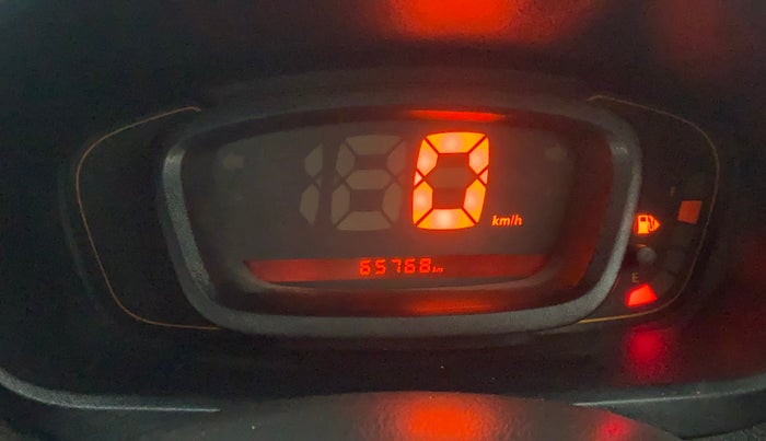 2017 Renault Kwid RXL 1.0, Petrol, Manual, 65,731 km, Odometer Image