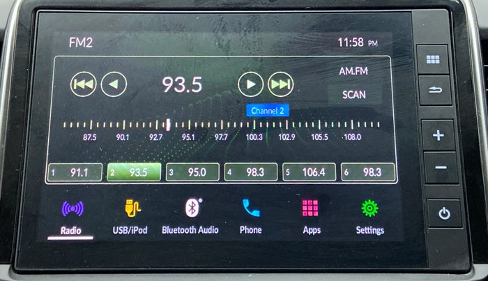 2021 Honda City 1.5L I-VTEC VX CVT, Petrol, Automatic, 49,410 km, Infotainment System