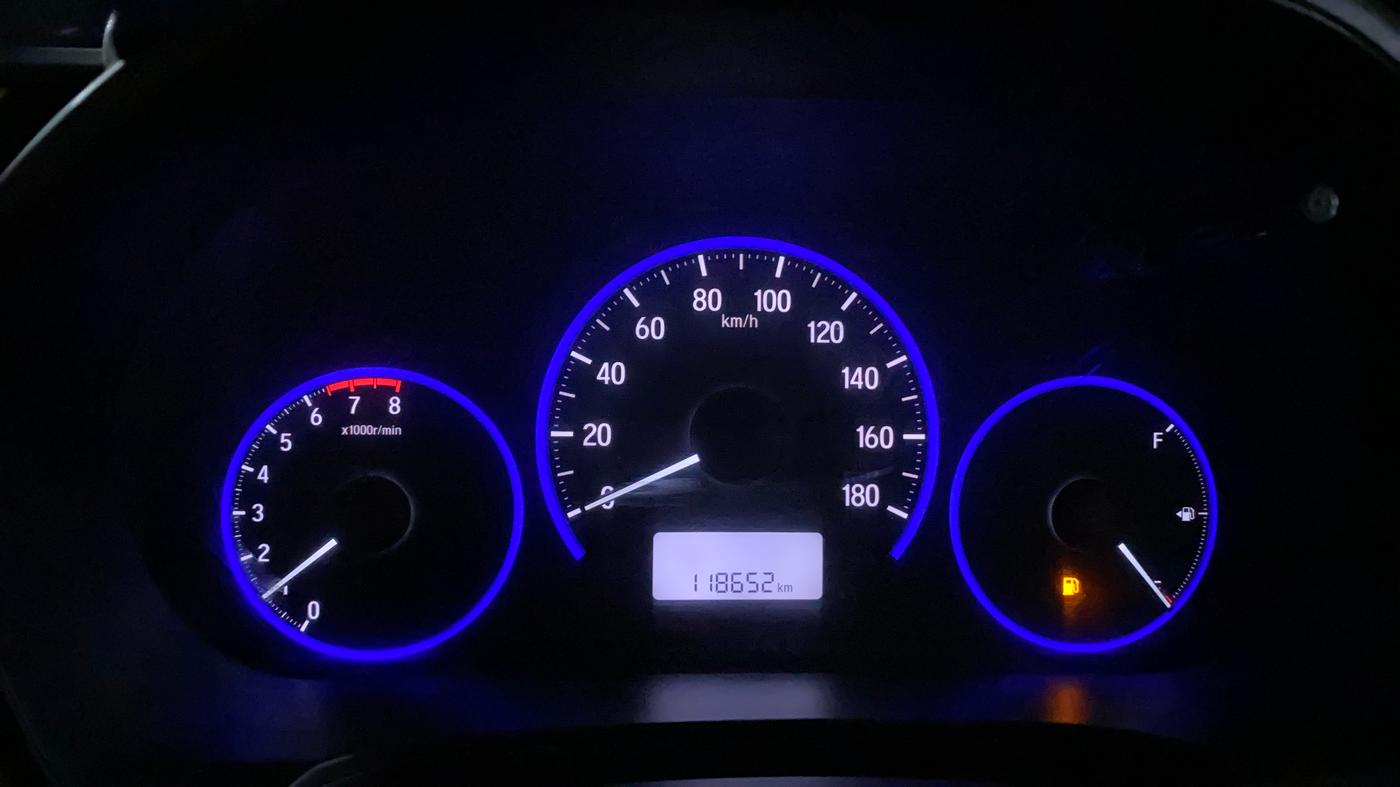 2017 Honda Amaze 1.2L I-VTEC S, Petrol, Manual, 1,18,236 km, Odometer Image