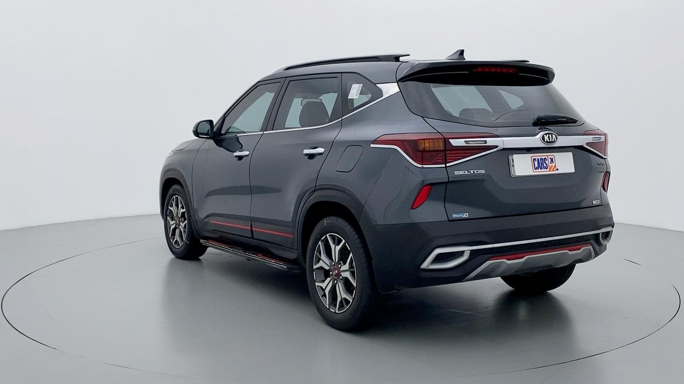 2019 KIA SELTOS GTK 1.4 GDI PETROL, Petrol, Manual, 25,489 km, Left Back Diagonal