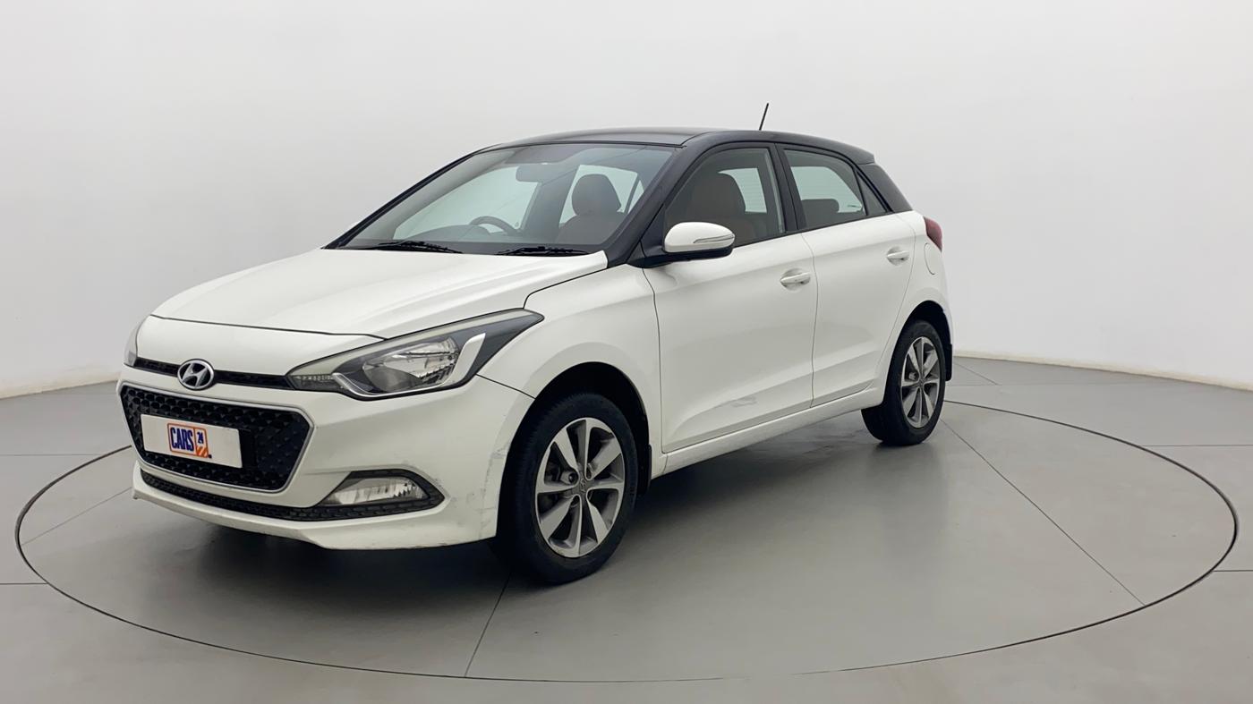 2017 Hyundai Elite i20 ASTA 1.2 DUAL TONE, Petrol, Manual, 82,163 km, Left Front Diagonal