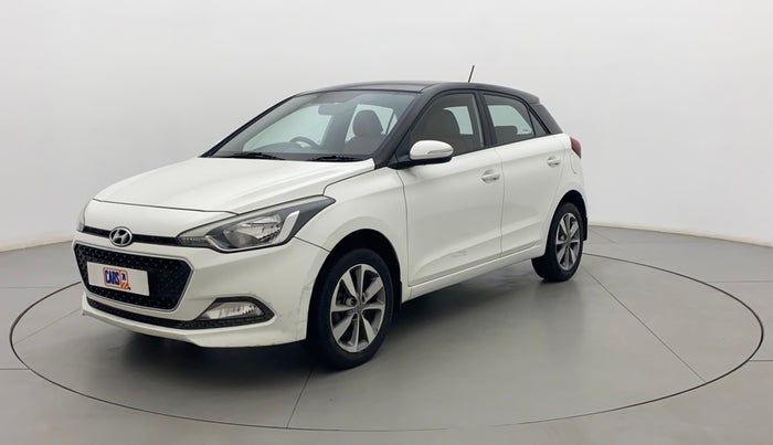 2017 Hyundai Elite i20 ASTA 1.2 DUAL TONE, Petrol, Manual, 82,163 km, Left Front Diagonal