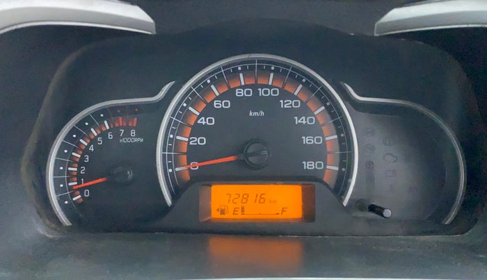 2018 Maruti Alto K10 VXI, Petrol, Manual, 72,808 km, Odometer Image