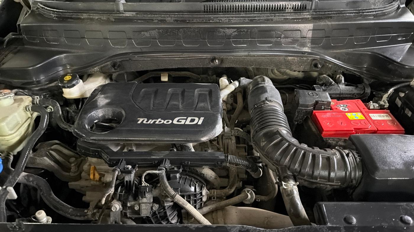 2020 KIA SONET GTX PLUS 1.0 IMT, Petrol, Manual, 36,917 km, Engine View