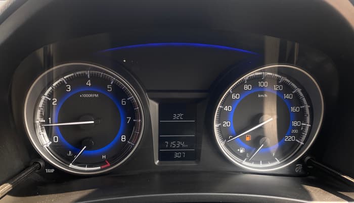 2020 Maruti Baleno DELTA PETROL 1.2, Petrol, Manual, 71,533 km, Odometer Image