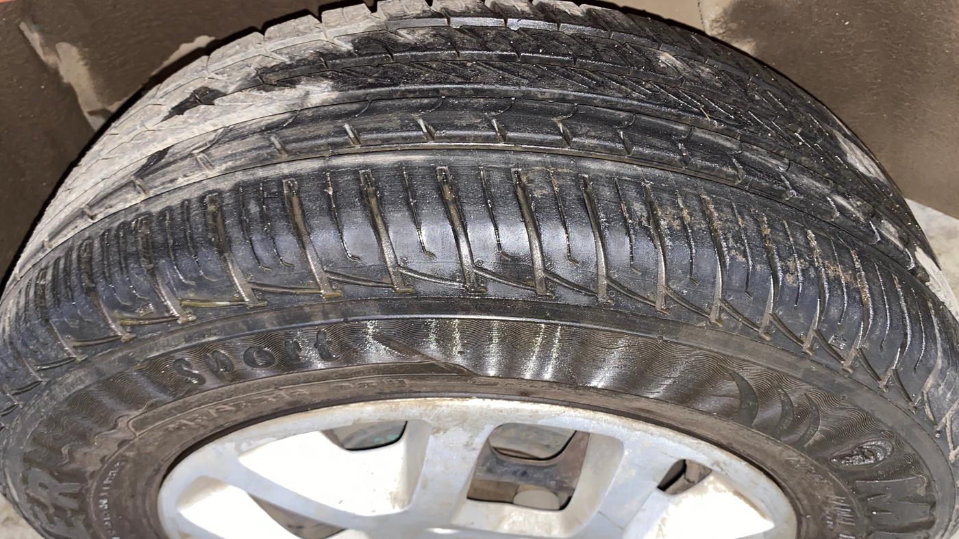 2016 Renault Duster RXL PETROL, Petrol, Manual, 39,433 km, Left Rear Tyre Tread