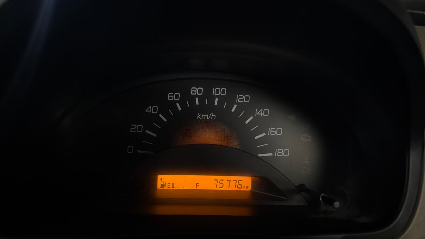 2017 Maruti Wagon R 1.0 LXI CNG, CNG, Manual, 75,765 km, Odometer Image