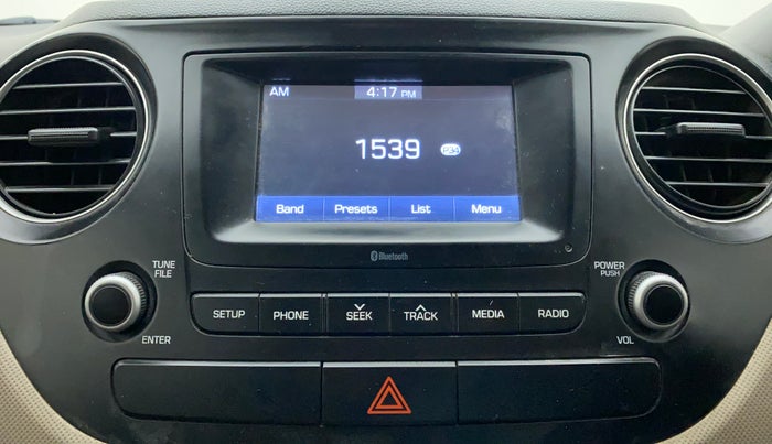 2018 Hyundai Grand i10 MAGNA AT 1.2 KAPPA VTVT, CNG, Automatic, 60,674 km, Infotainment System