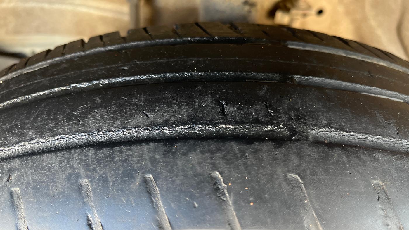 2024 Maruti Alto K10 VXi (O) AGS, Petrol, Manual, 41,824 km, Left Front Tyre Tread