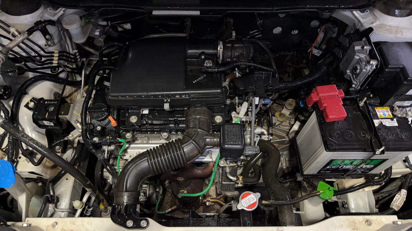 2024 Maruti Grand Vitara SIGMA SMART HYBRID, Petrol, Manual, 42,627 km, Engine View