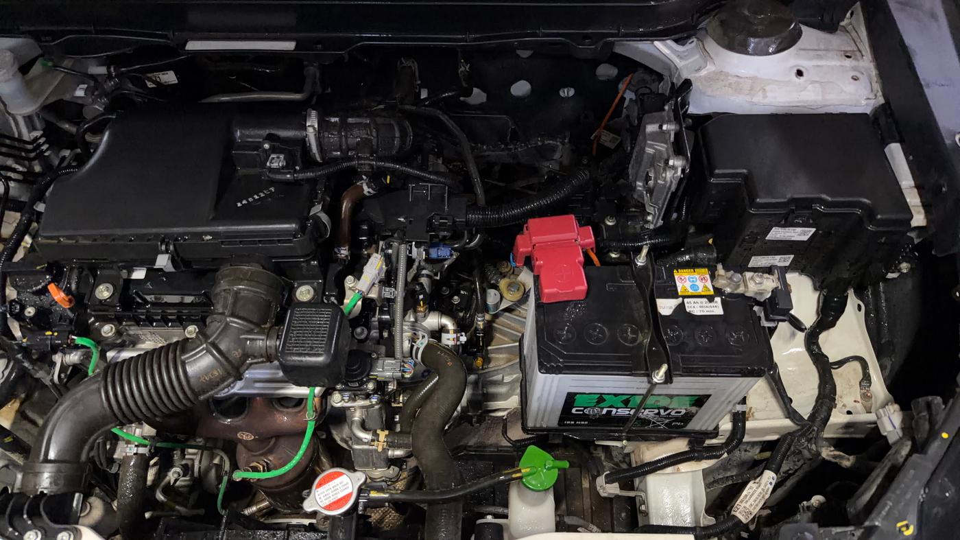 2024 Maruti Grand Vitara SIGMA SMART HYBRID, Petrol, Manual, 42,627 km, Engine View - Left
