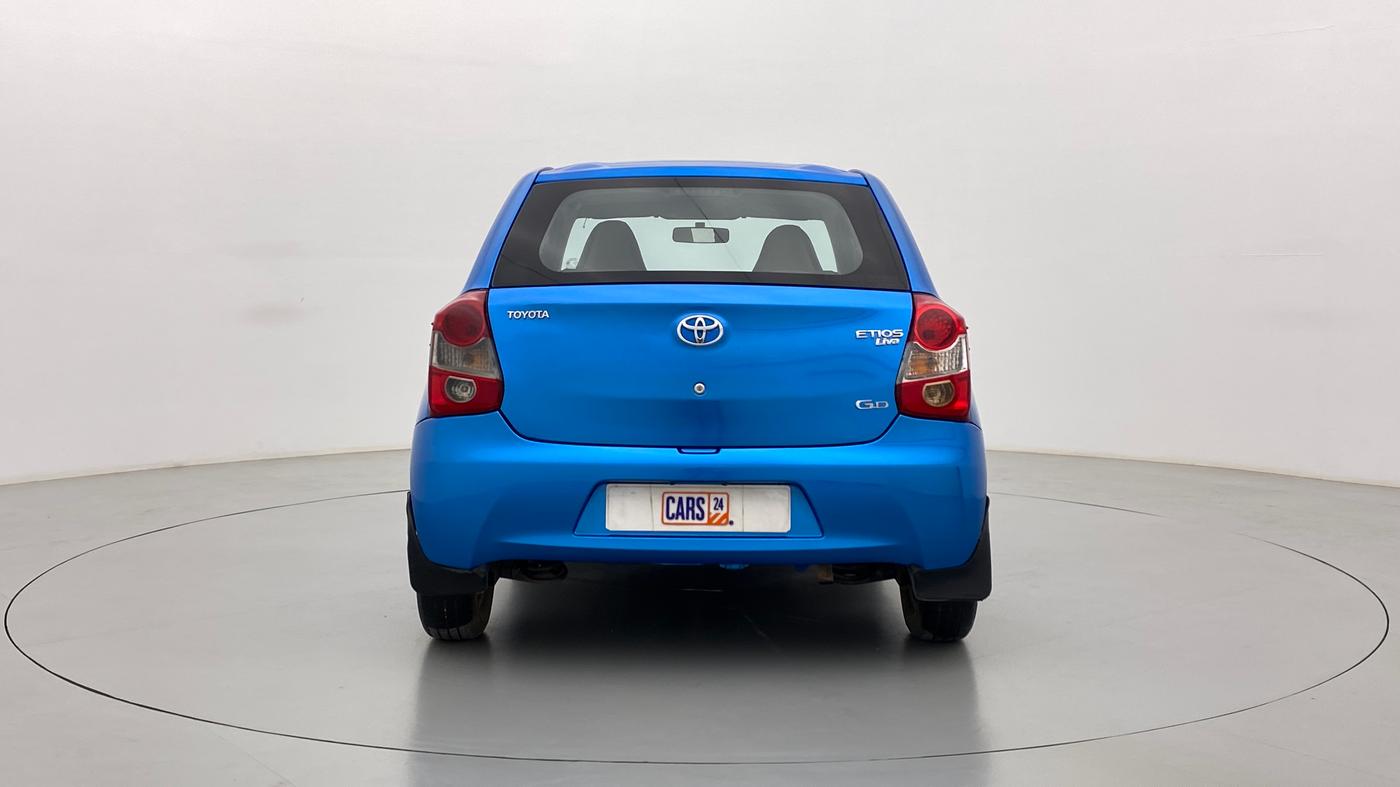 2012 Toyota Etios Liva GD, Diesel, Manual, 57,450 km, Back/Rear