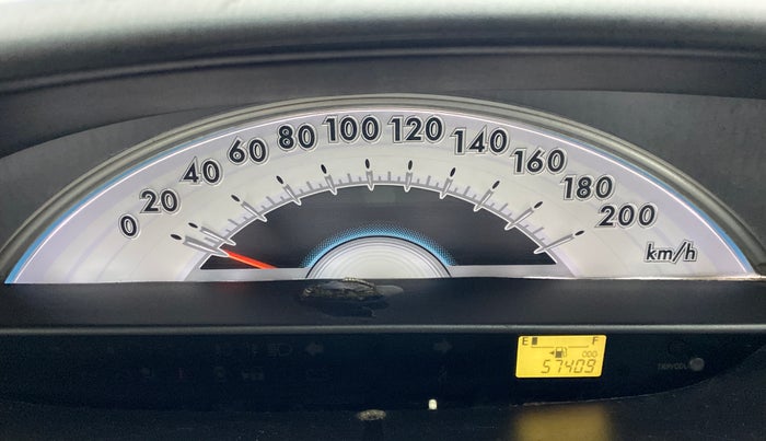 2012 Toyota Etios Liva GD, Diesel, Manual, 57,450 km, Odometer Image