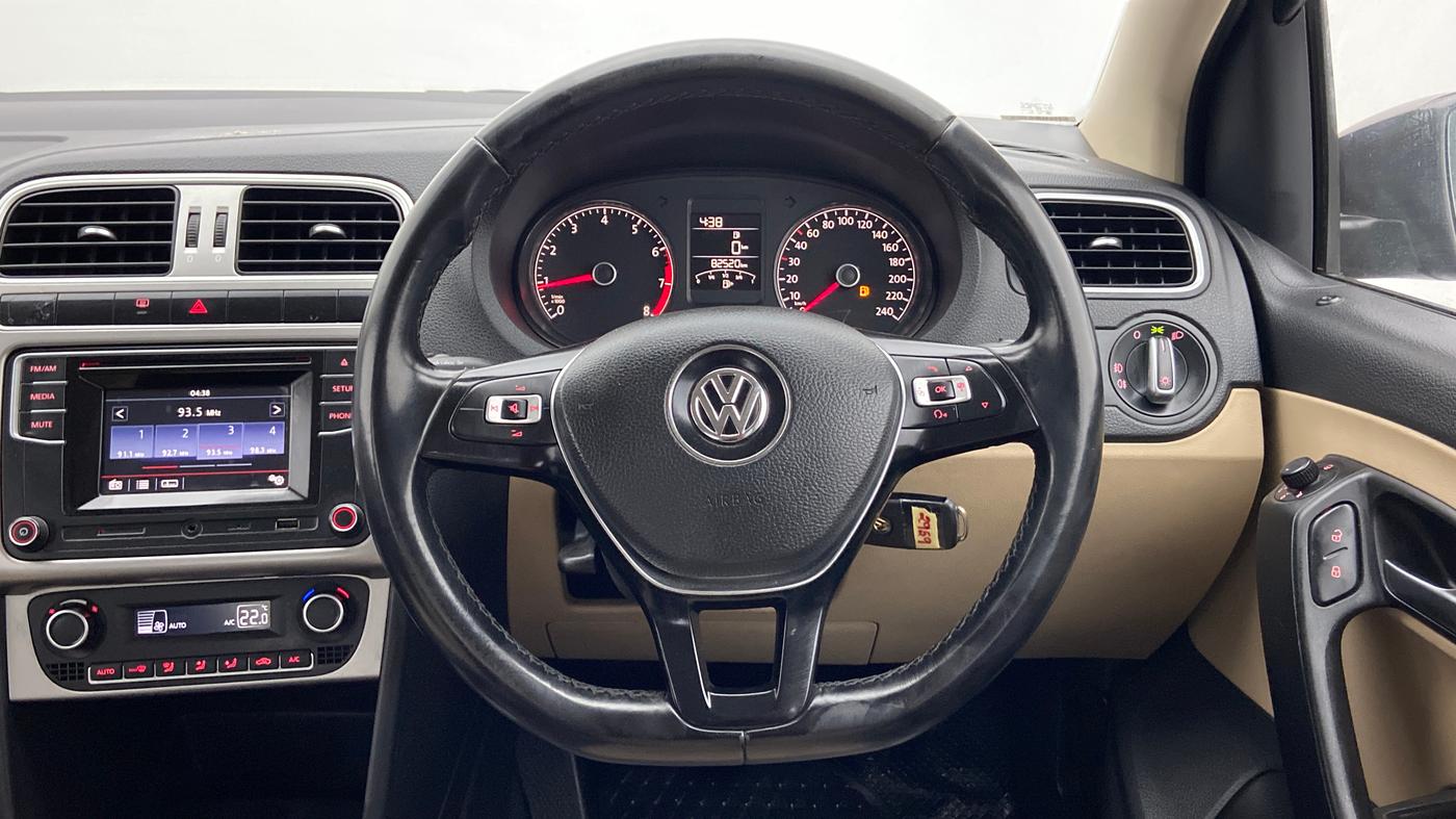 2017 Volkswagen Polo HIGHLINE1.2L PETROL, Petrol, Manual, 82,681 km, Steering Wheel Close Up