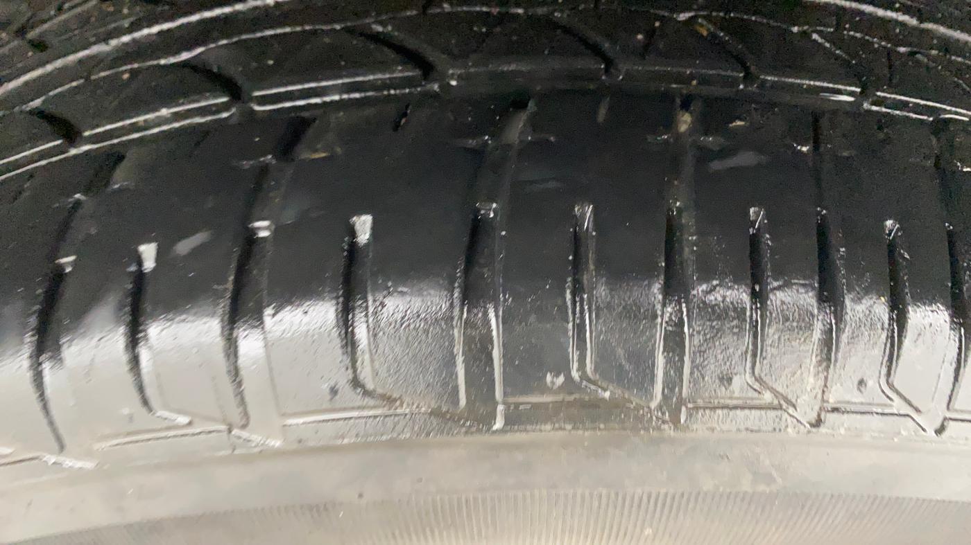 2022 Tata TIGOR XZ PLUS CNG, CNG, Manual, 12,133 km, Left Rear Tyre Tread