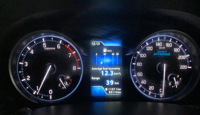 2021 Maruti Ertiga VXI SHVS, Petrol, Manual, 89,102 km, Odometer Image