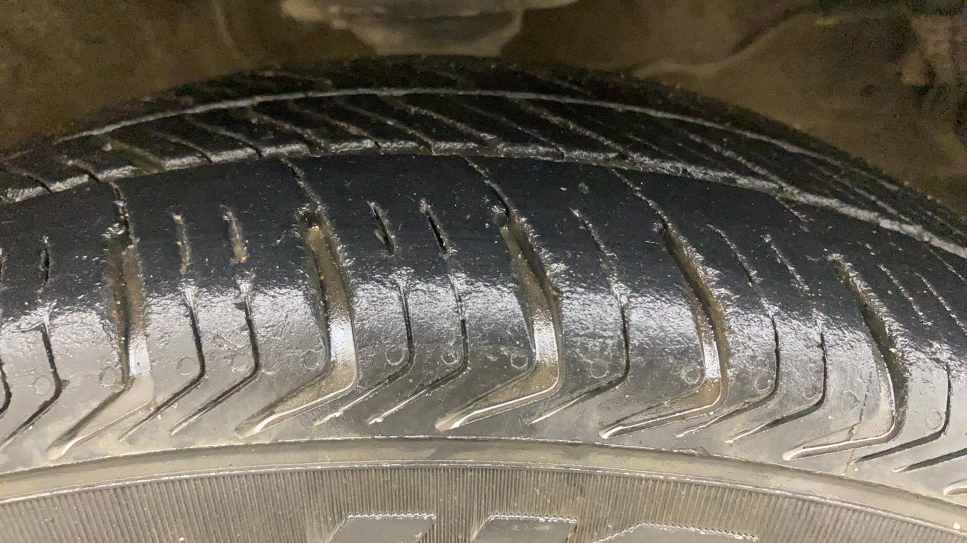 2021 Maruti S PRESSO VXI+, Petrol, Manual, 1,03,420 km, Right Front Tyre Tread