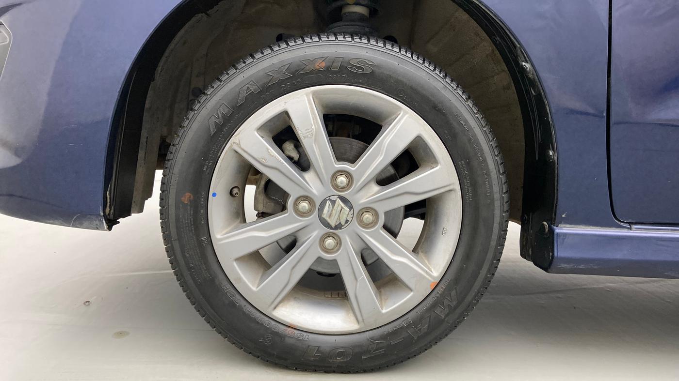 2017 Maruti Wagon R 1.0 VXI+ (O) MT, Petrol, Manual, 34,902 km, Left Front Wheel