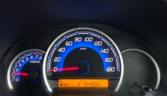 2017 Maruti Wagon R 1.0 VXI+ (O) MT, Petrol, Manual, 34,902 km, Odometer Image