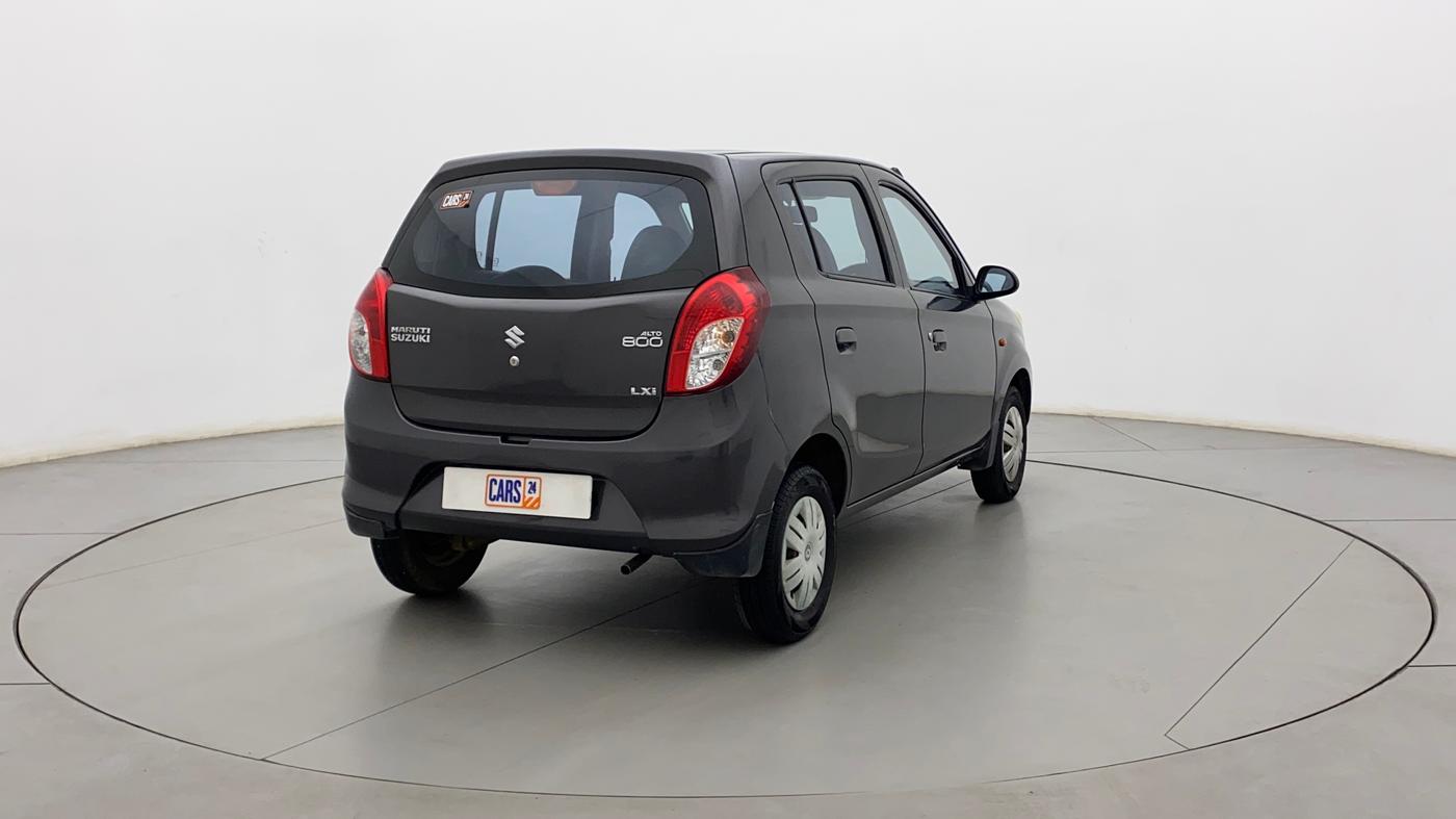 2014 Maruti Alto 800 LXI, Petrol, Manual, 53,381 km, Right Back Diagonal