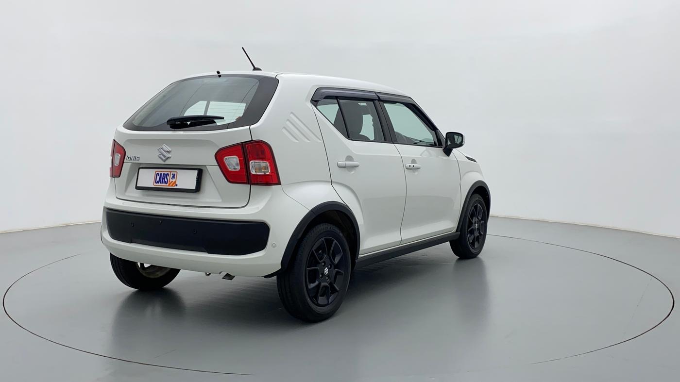 2018 Maruti IGNIS ZETA 1.2 K12 AMT, Petrol, Automatic, 2,654 km, Right Back Diagonal