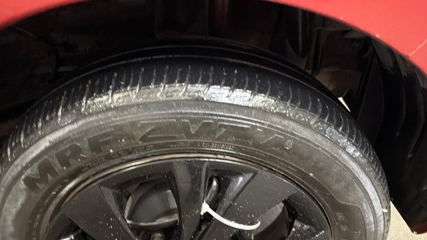 2019 Tata Tiago XZA PETROL, Petrol, Automatic, 44,975 km, Left Rear Tyre Tread