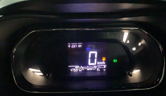 2021 Tata NEXON XZ PETROL, Petrol, Manual, 47,581 km, Odometer Image