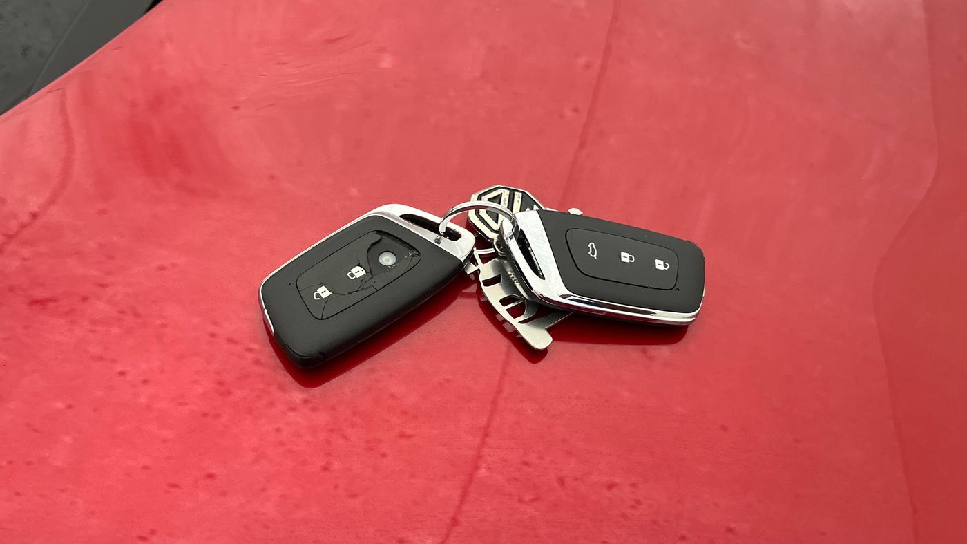 2021 MG HECTOR SHARP 1.5 PETROL CVT, Petrol, Automatic, 52,138 km, Key Close Up