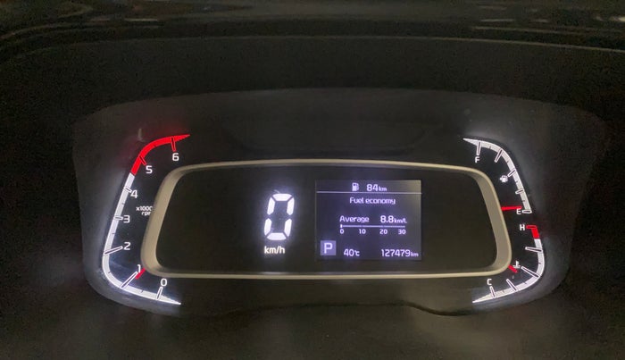 2022 KIA SONET HTX 1.5 AT, Diesel, Automatic, 1,27,467 km, Odometer Image