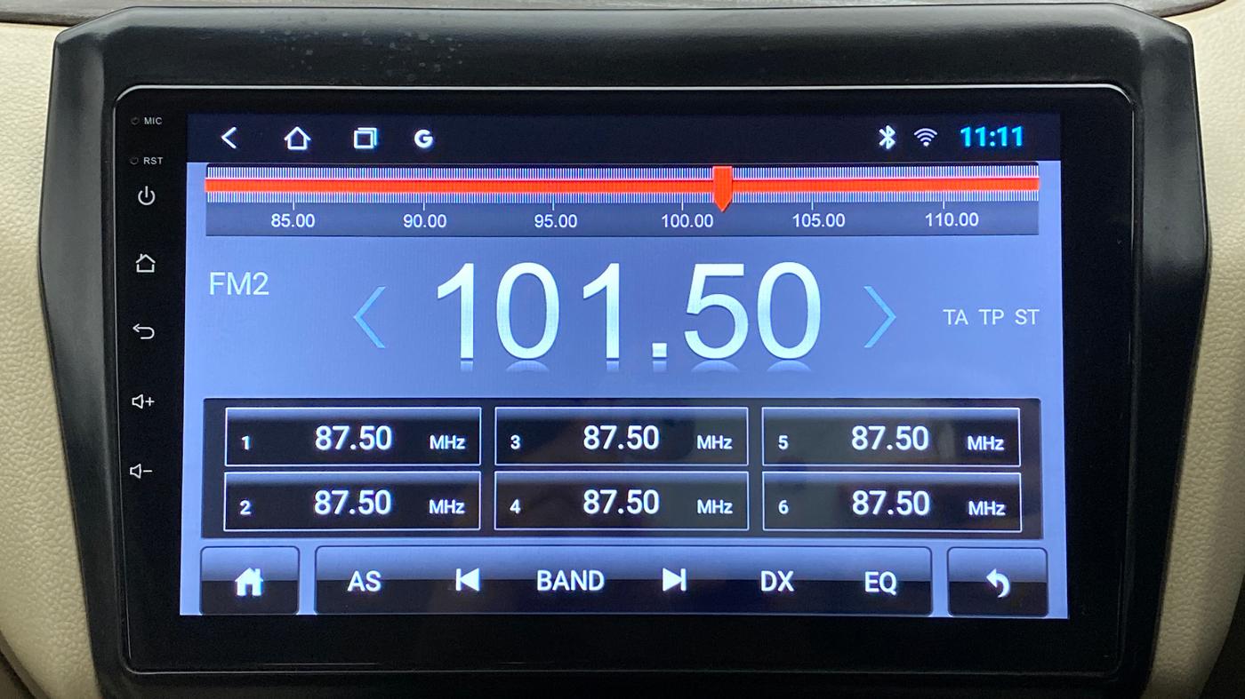 2020 Maruti Dzire VXI, CNG, Manual, 91,571 km, Infotainment System