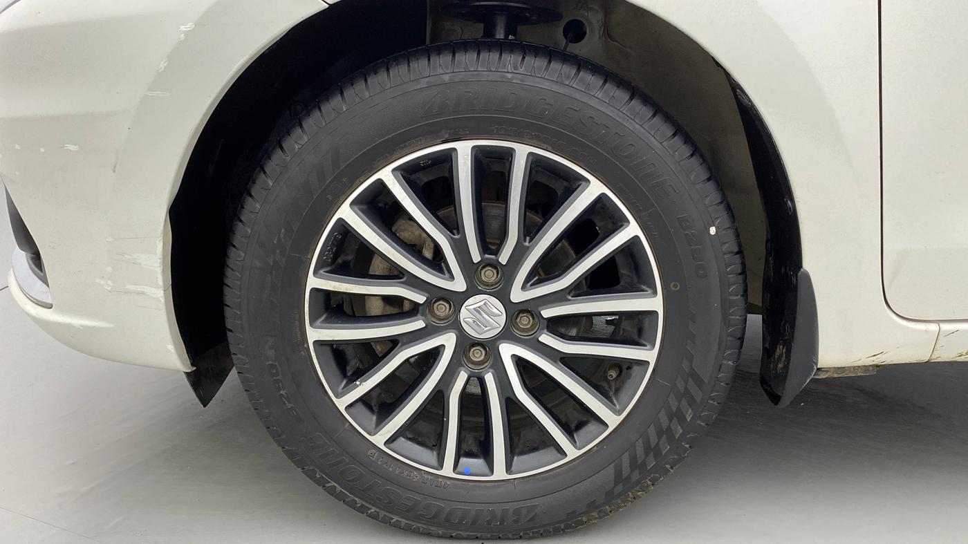 2020 Maruti Dzire VXI, CNG, Manual, 91,571 km, Left Front Wheel
