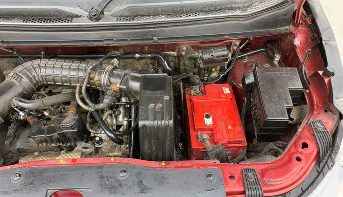 2017 Mahindra Kuv100 K8 D 6 STR, Diesel, Manual, 1,21,731 km, Engine View - Left