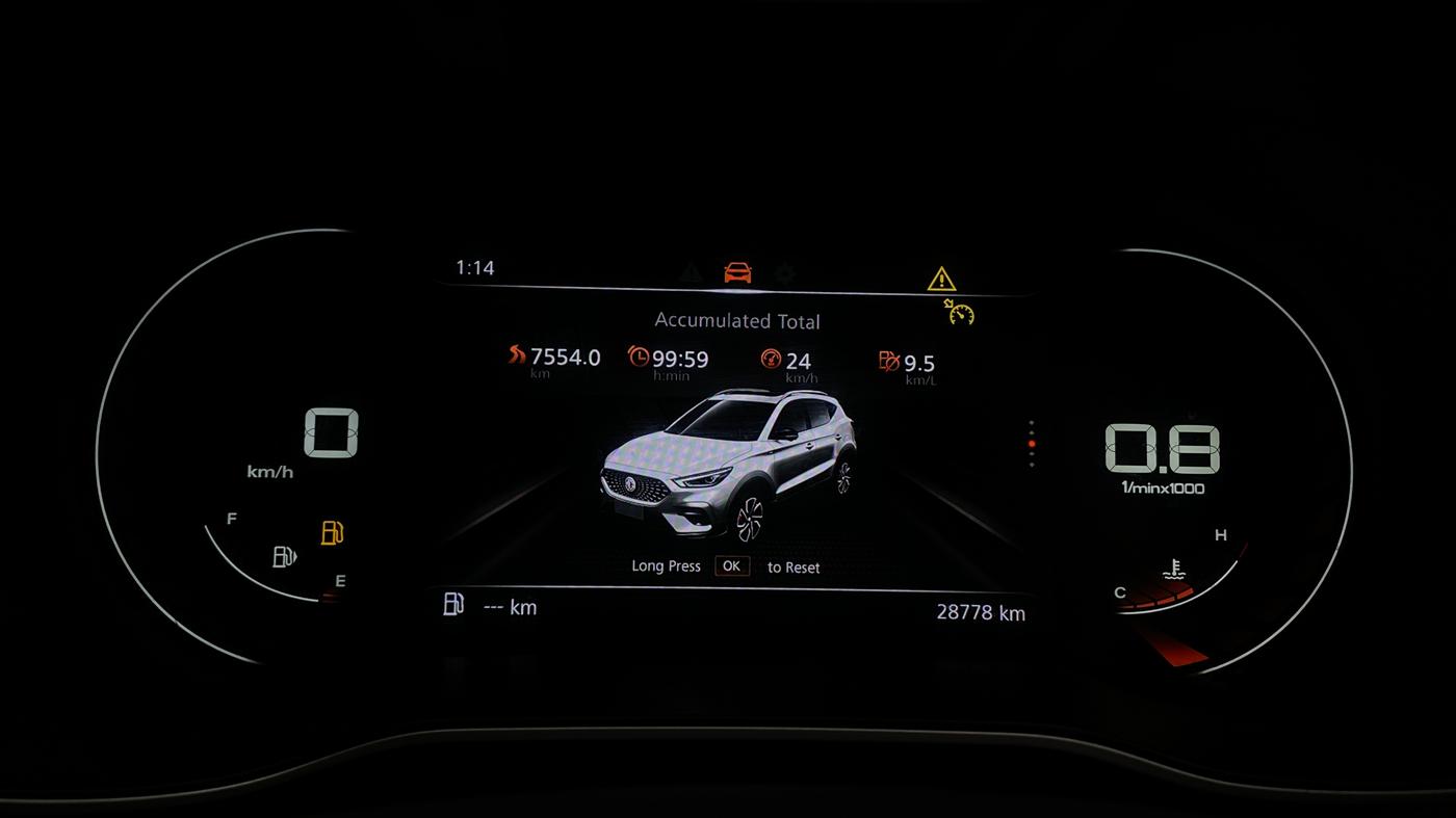 2022 MG ASTOR SHARP 1.5 MT, Petrol, Manual, 28,774 km, Odometer Image
