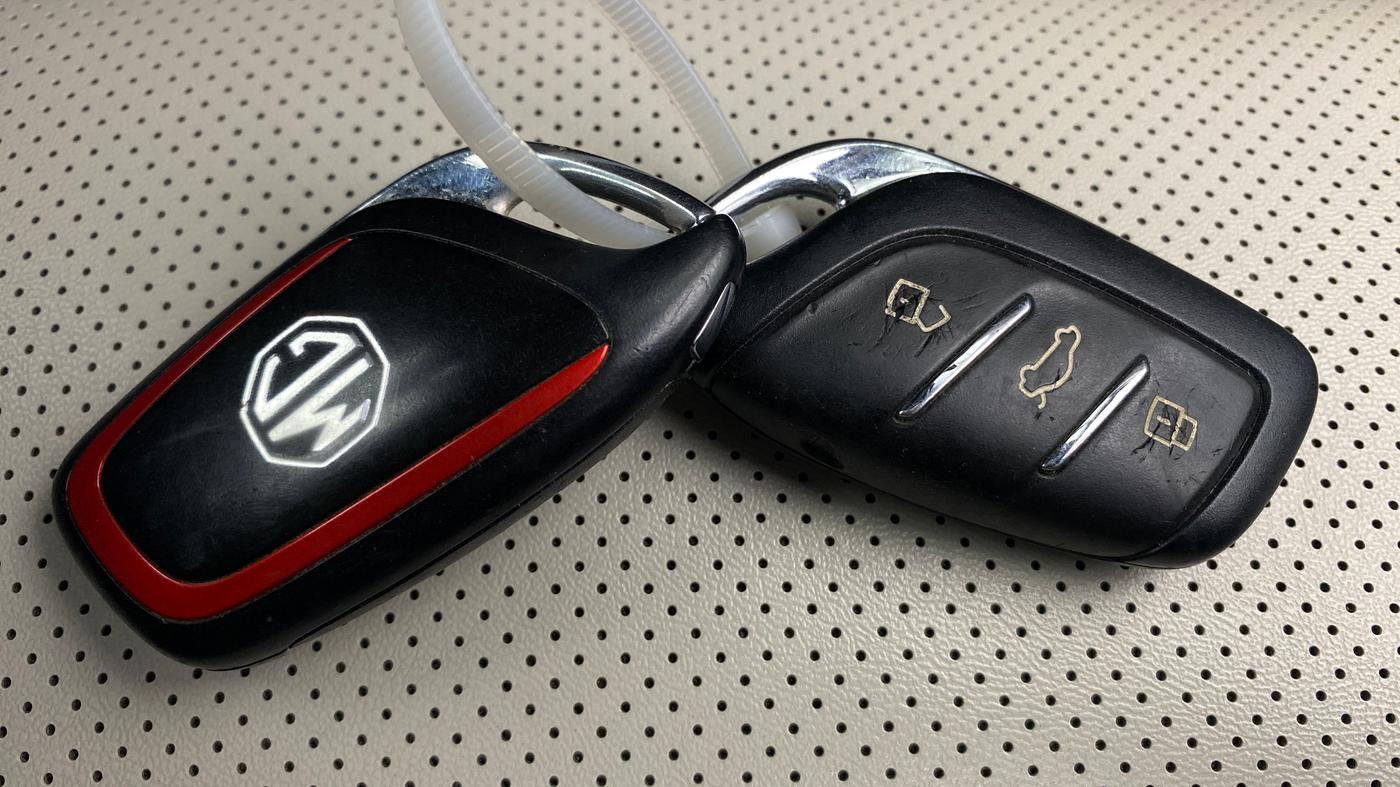 2022 MG ASTOR SHARP 1.5 MT, Petrol, Manual, 28,774 km, Key Close Up