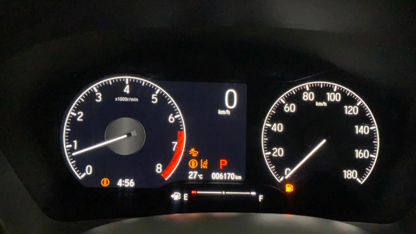 2025 Honda Amaze ZX 1.2 Petrol CVT, Petrol, Automatic, 6,196 km, Odometer Image