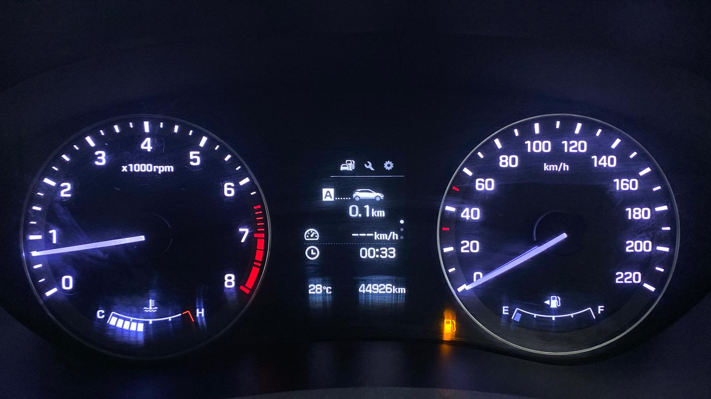 2016 Hyundai Elite i20 ASTA 1.2 (O), Petrol, Manual, 44,964 km, Odometer Image