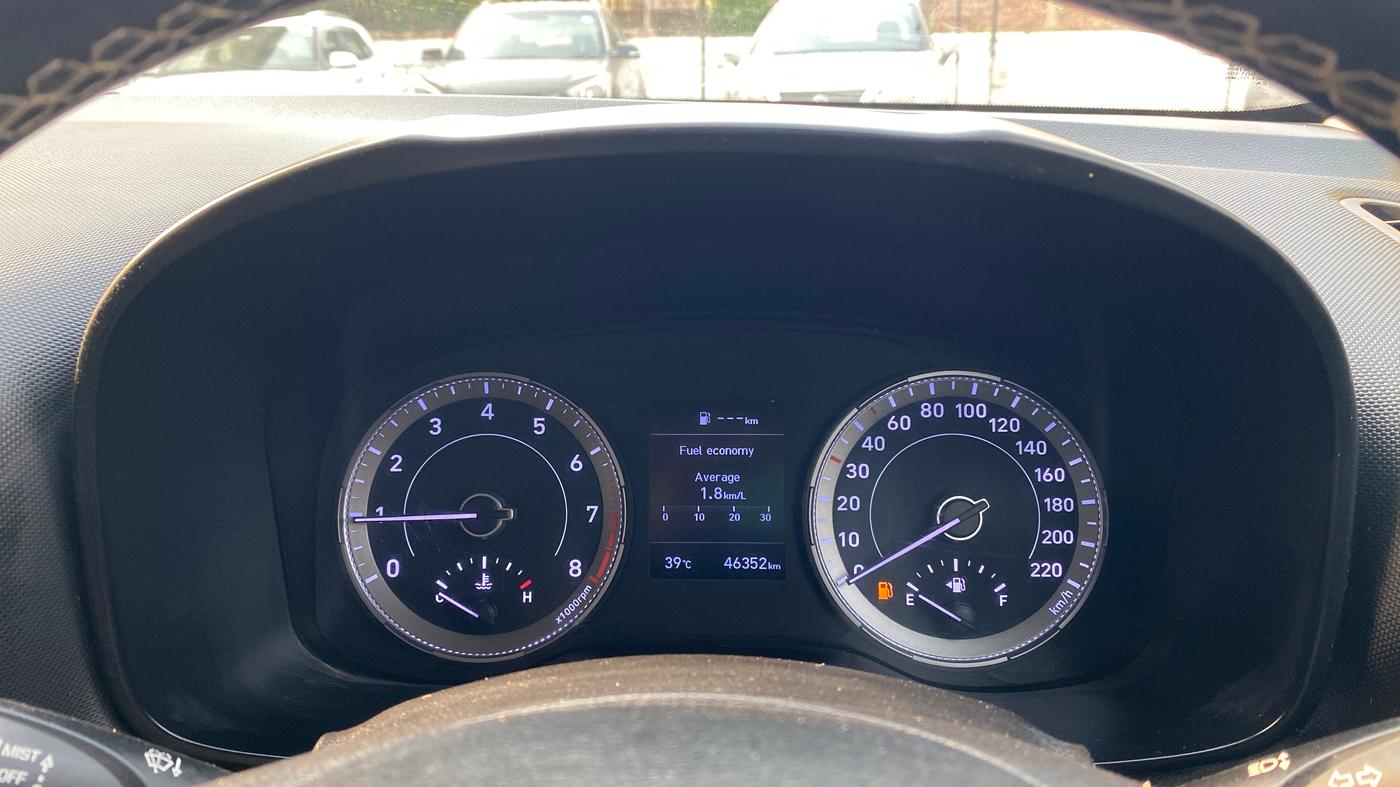 2021 Hyundai VENUE SX 1.0 (O) TURBO IMT, Petrol, Manual, 46,344 km, Odometer Image