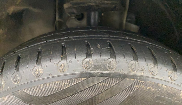 2024 Tata TIGOR XZA Plus iCNG , CNG, Automatic, 26,268 km, Left Front Tyre Tread