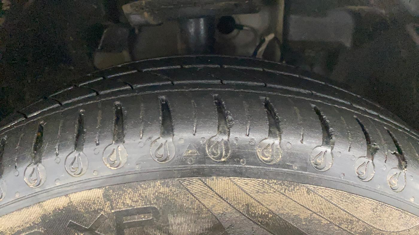 2024 Tata TIGOR XZA Plus iCNG , CNG, Automatic, 26,268 km, Right Front Tyre Tread