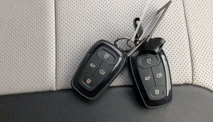 2024 Tata TIGOR XZA Plus iCNG , CNG, Automatic, 26,268 km, Key Close Up