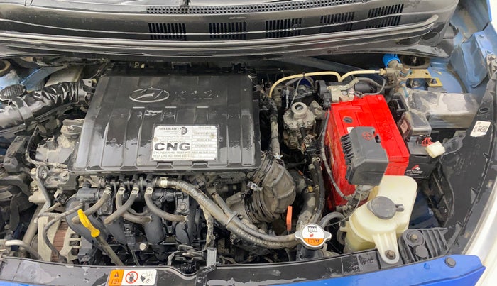 2019 Hyundai Grand i10 SPORTZ AT 1.2 KAPPA VTVT, CNG, Automatic, 69,894 km, Engine View - Left