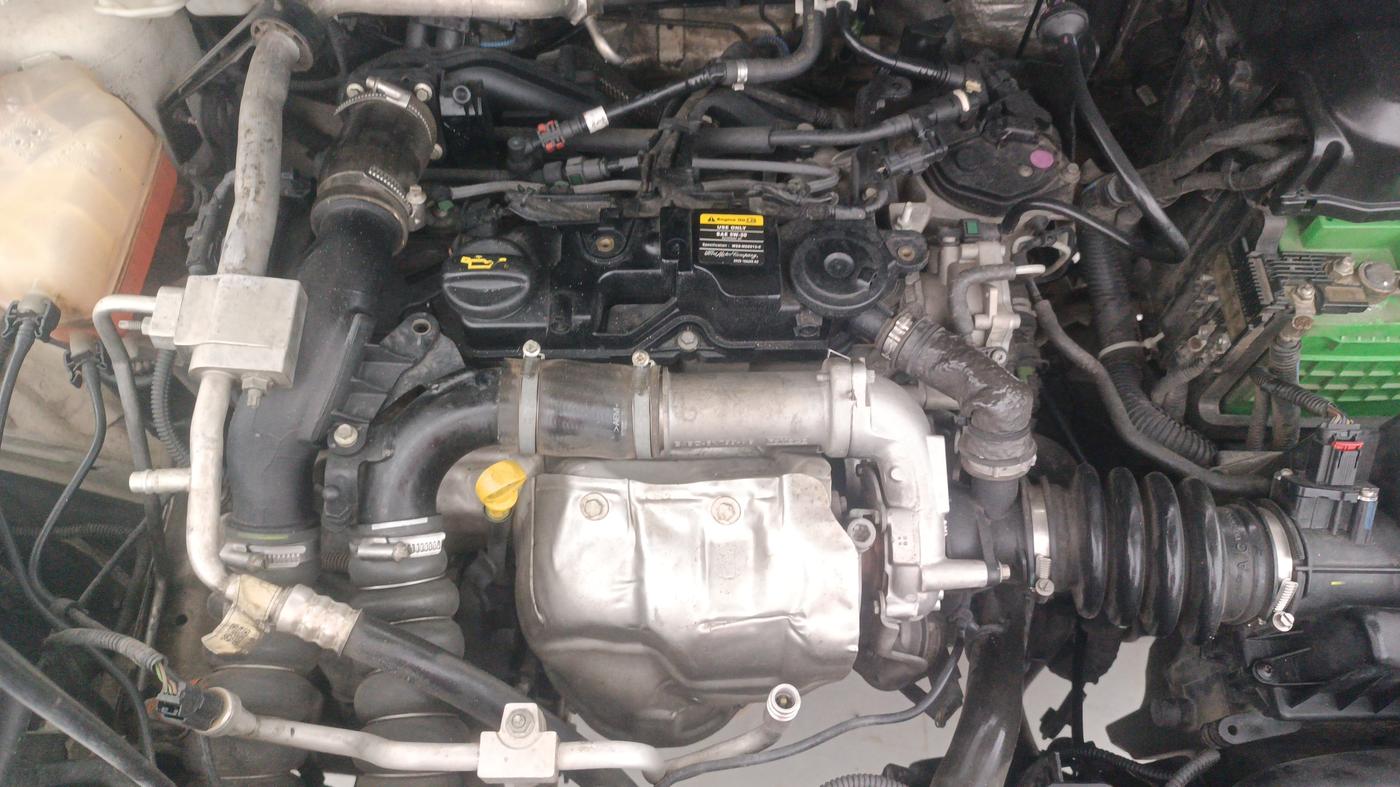 2016 Ford Ecosport TITANIUM 1.5L DIESEL, Diesel, Manual, 77,114 km, Engine View