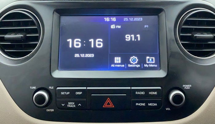 2019 Hyundai Grand i10 SPORTZ 1.2 KAPPA VTVT, Petrol, Manual, 63,238 km, Infotainment System