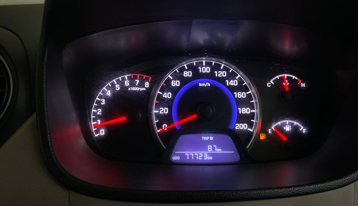 2016 Hyundai Grand i10 SPORTZ 1.2 KAPPA VTVT, Petrol, Manual, 77,715 km, Odometer Image