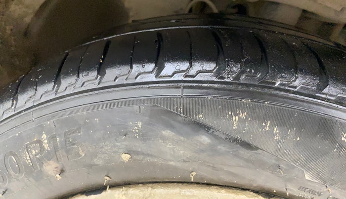 2021 Tata TIGOR XZ PLUS PETROL, CNG, Manual, 46,024 km, Left Front Tyre Tread