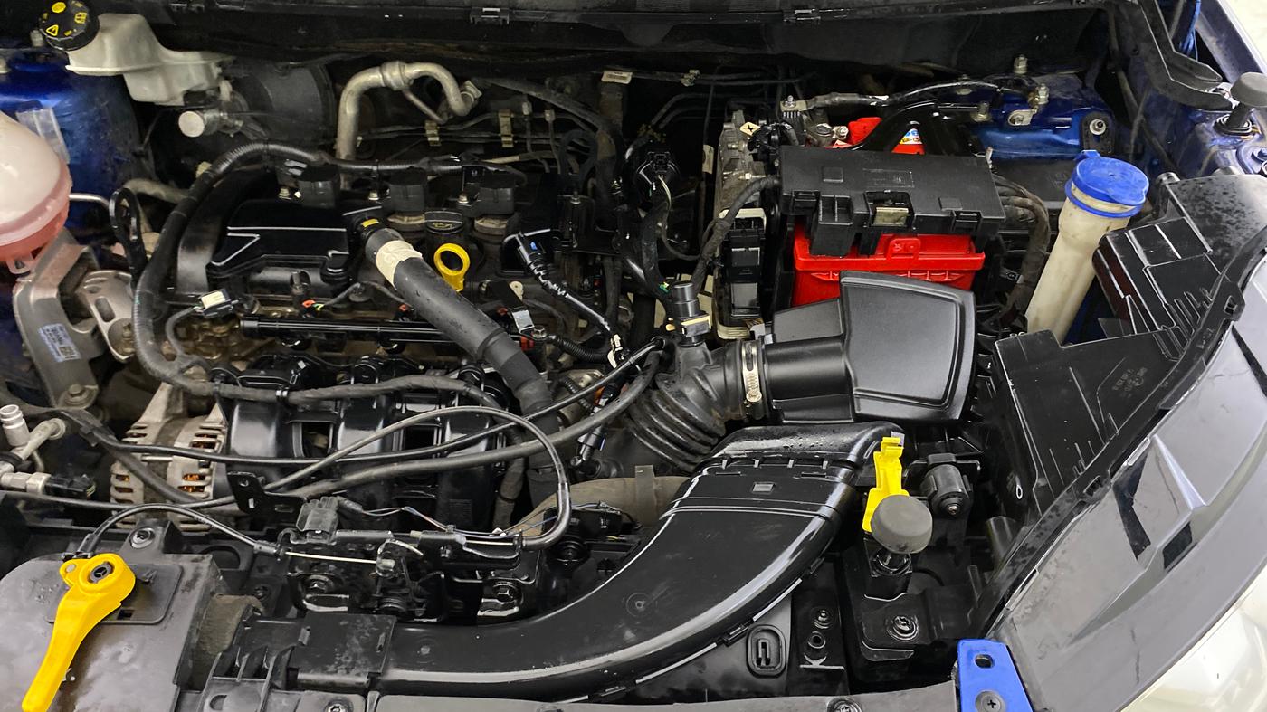 2020 Ford Ecosport TITANIUM + 1.5L PETROL AT, Petrol, Automatic, 69,126 km, Engine View - Left