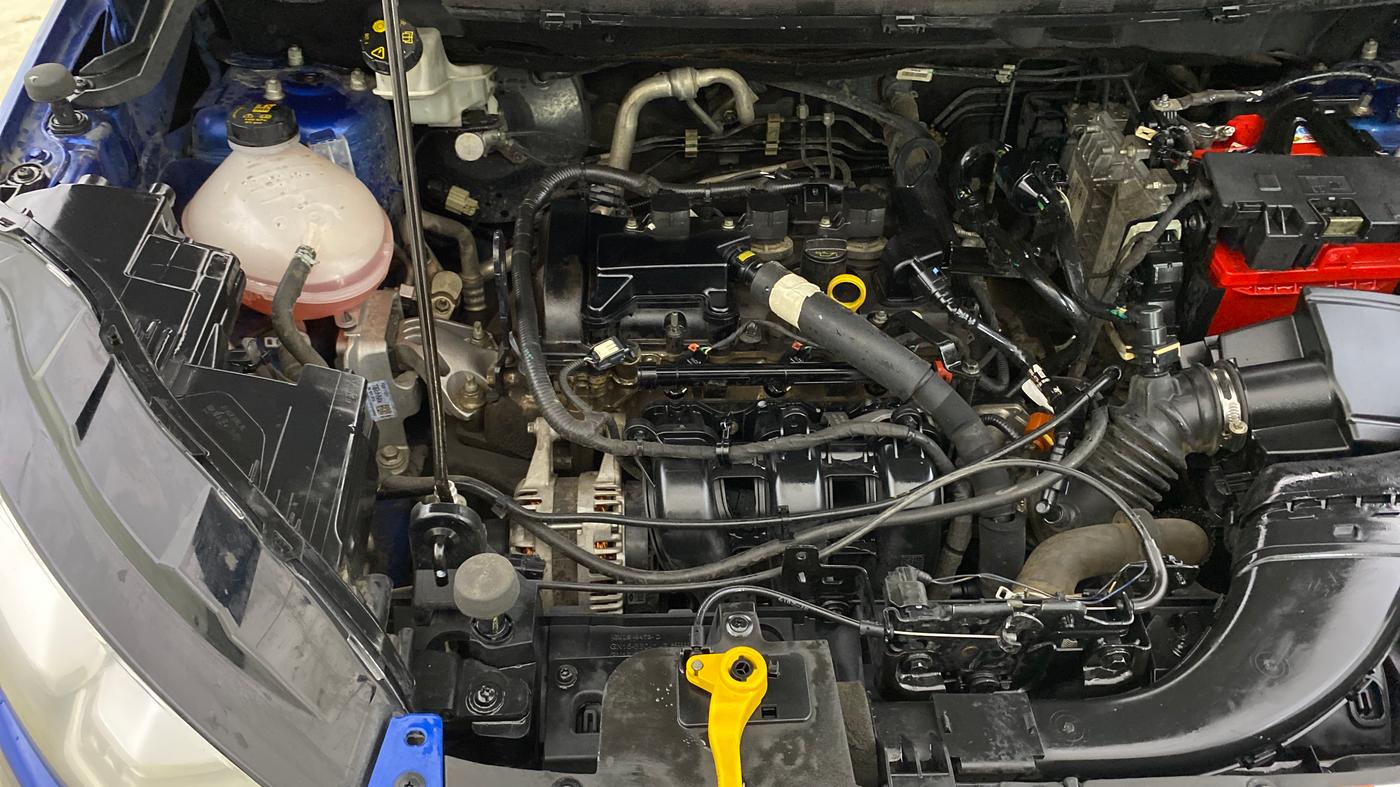 2020 Ford Ecosport TITANIUM + 1.5L PETROL AT, Petrol, Automatic, 69,126 km, Engine View - Right