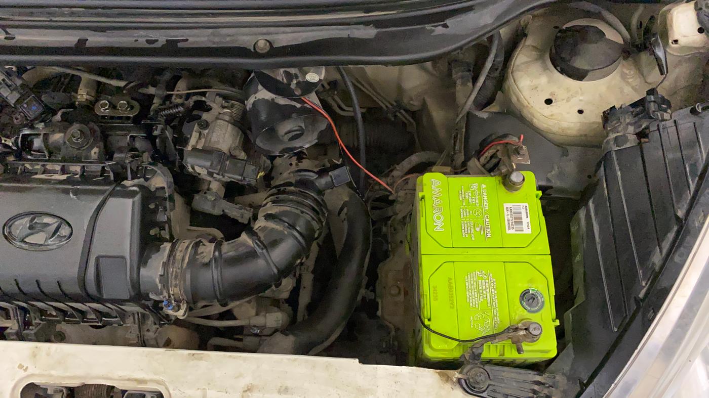 2018 Hyundai Eon ERA +, Petrol, Manual, 1,15,293 km, Engine View - Left