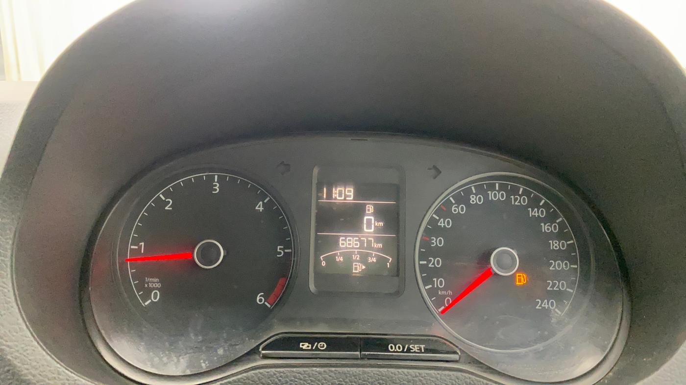2017 Volkswagen Ameo COMFORTLINE 1.5L, Diesel, Manual, 68,636 km, Odometer Image