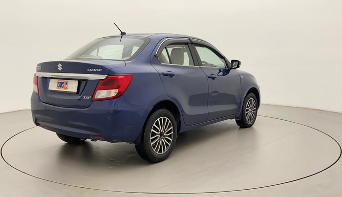 2017 Maruti Dzire ZXI PLUS, CNG, Manual, 56,220 km, Right Back Diagonal
